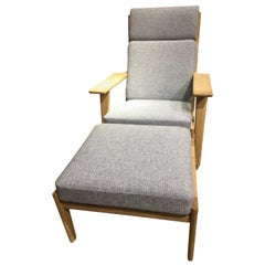 Danish lounge chair GE290A, by Hans J. Wegner