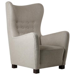 Danish Lounge Chair Model 1672 by Fritz Hansen