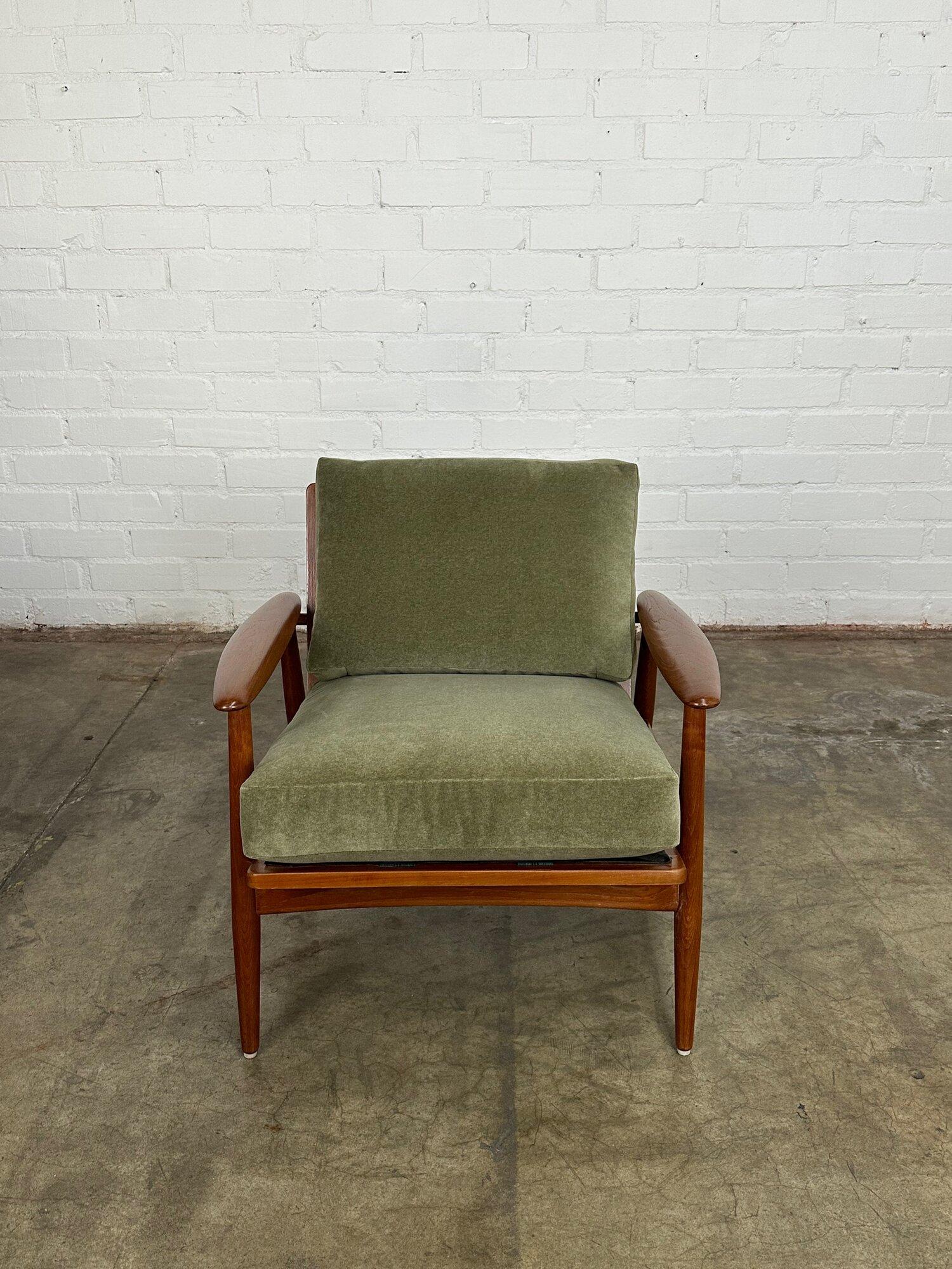 Mid-Century Modern Danish Lounge Chairs by Morredi, Sold Seperately