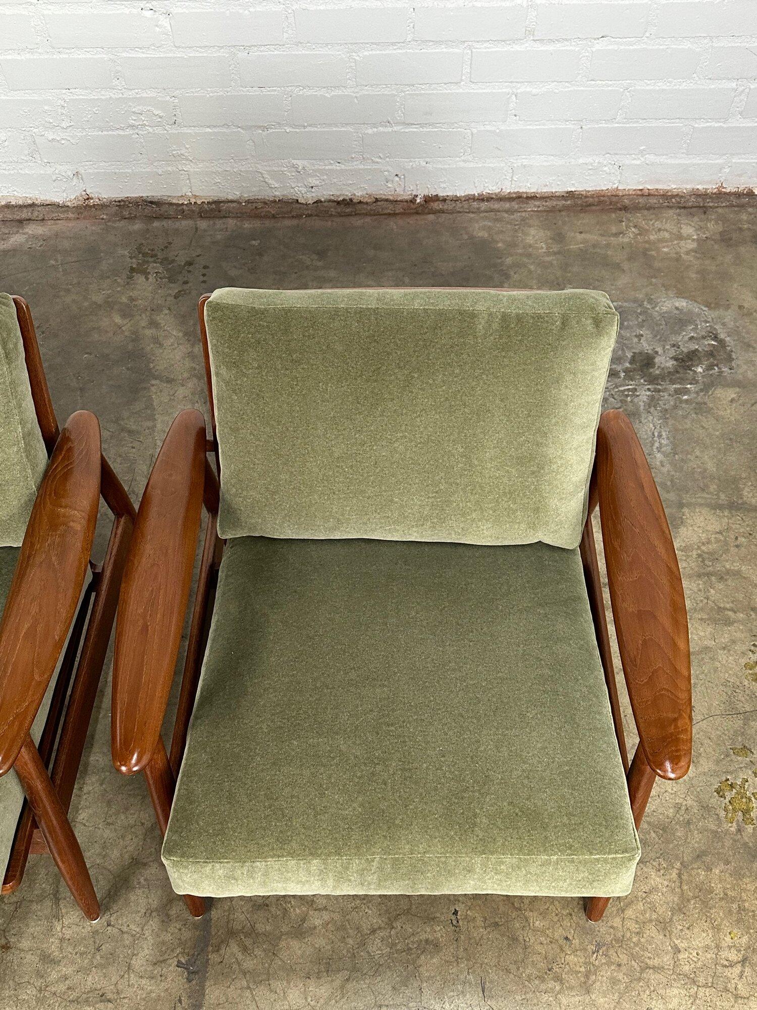 20th Century Danish Lounge Chairs by Morredi, Sold Seperately