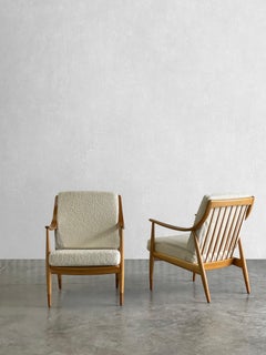 Dänische Loungesessel „FD 145“ von Peter Hvidt, France & Daverkosen