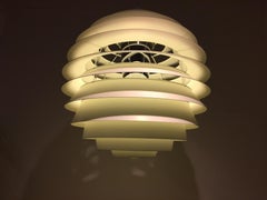 Danish Louvre Lamp Designet by Poul Henningsen