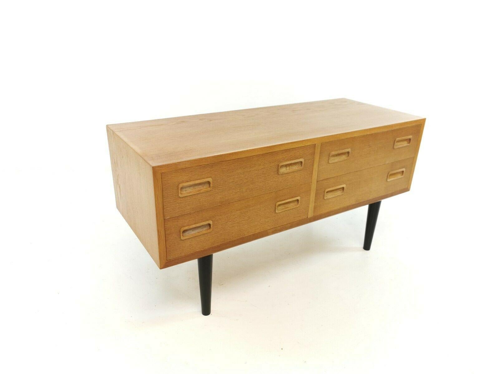 Danish Low Boy Chest of Drawers by Hundevad 1960s-1970s Midcentury Vintage 3