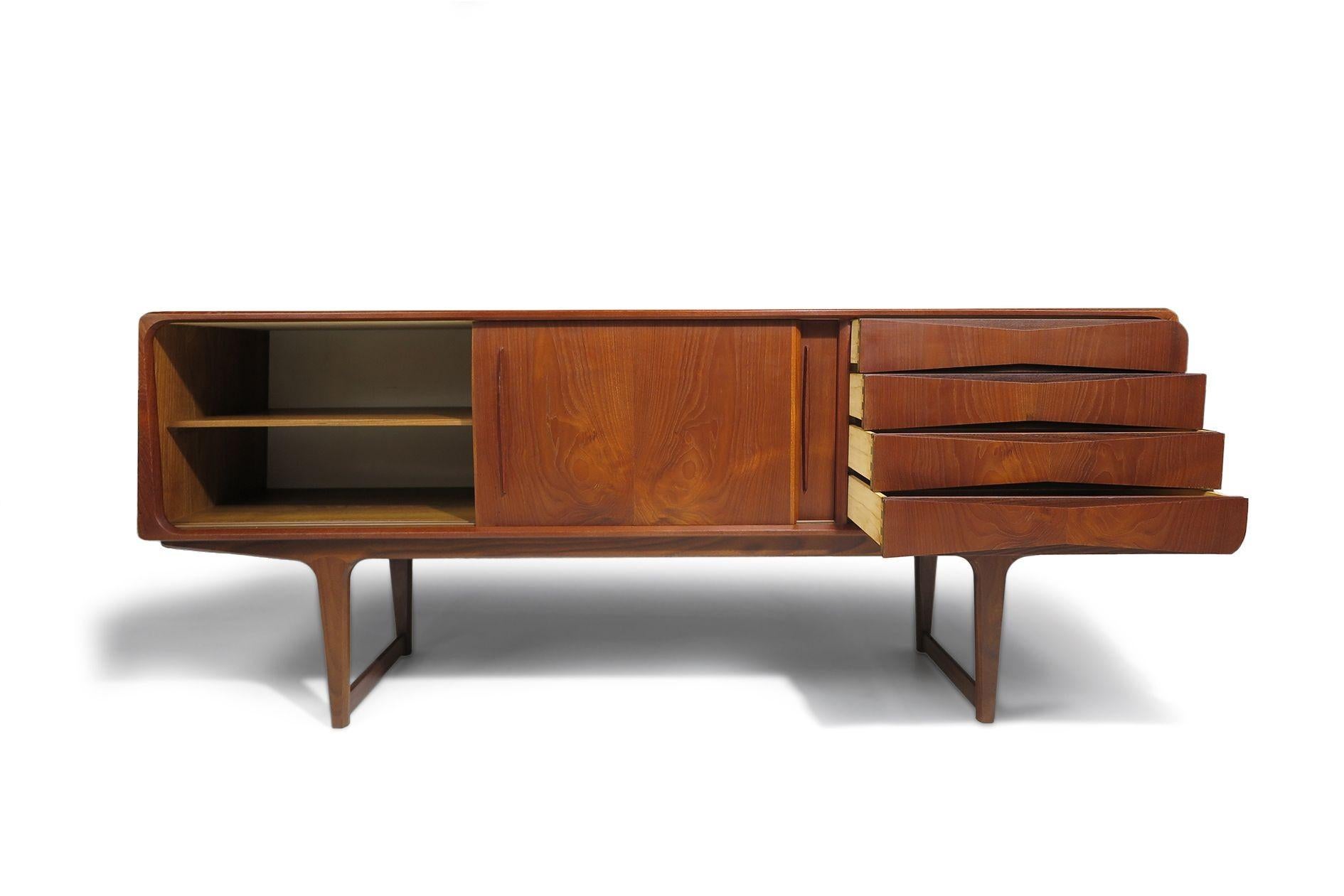 Danish Low Credenza, 72