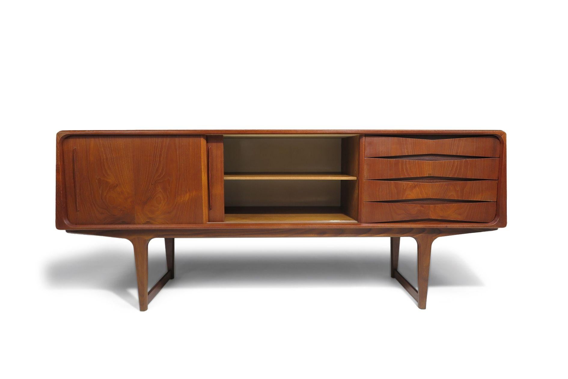 Danish Low Credenza, 72