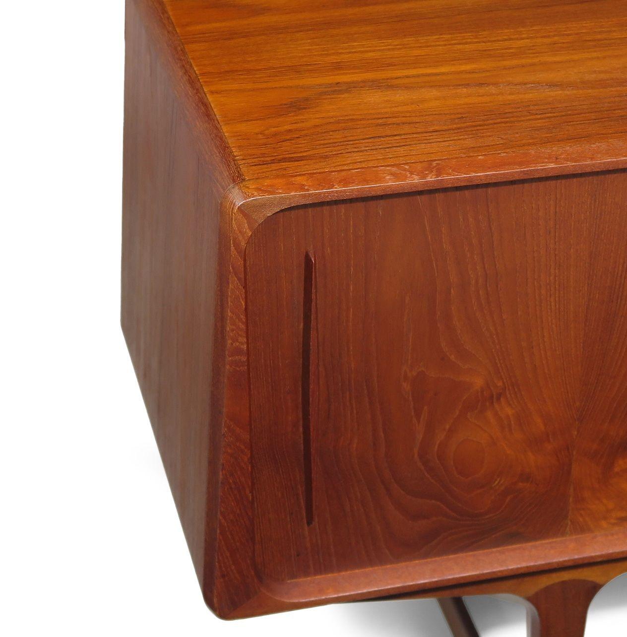 Oiled Danish Low Credenza, 72