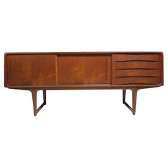 Danish Low Credenza, 72"