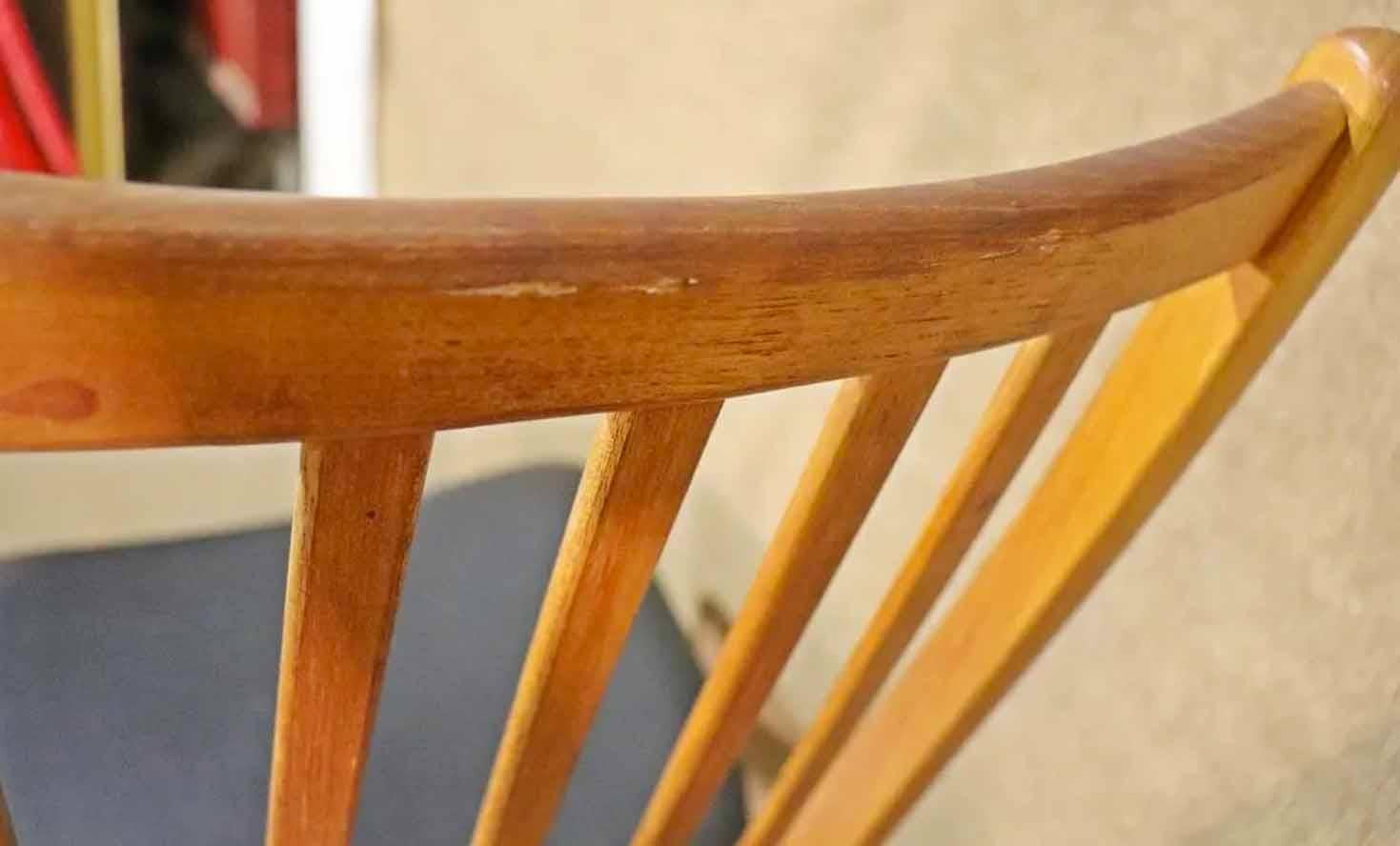 Danish Made Six Chairs In Good Condition For Sale In Brooklyn, NY