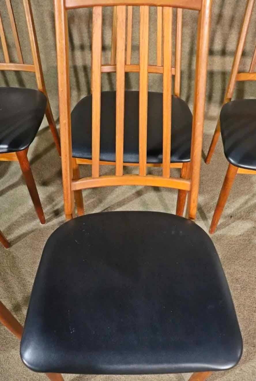 Danish Made Six Chairs For Sale 1