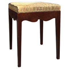 Antique Danish mahogany artist stool in Neoclassical style, Denmark 1890’s