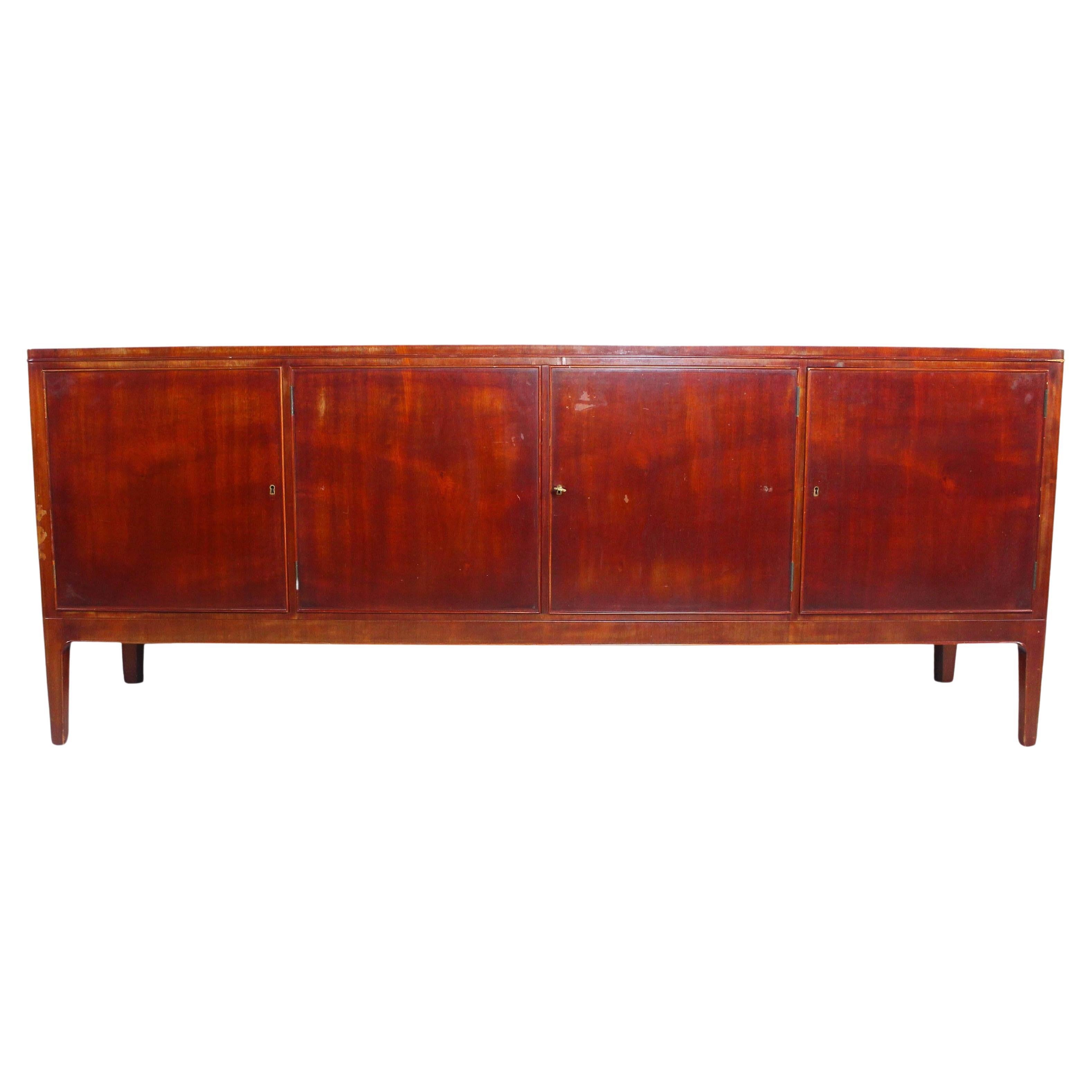 Danish Mahogany Sideboard, 1940s