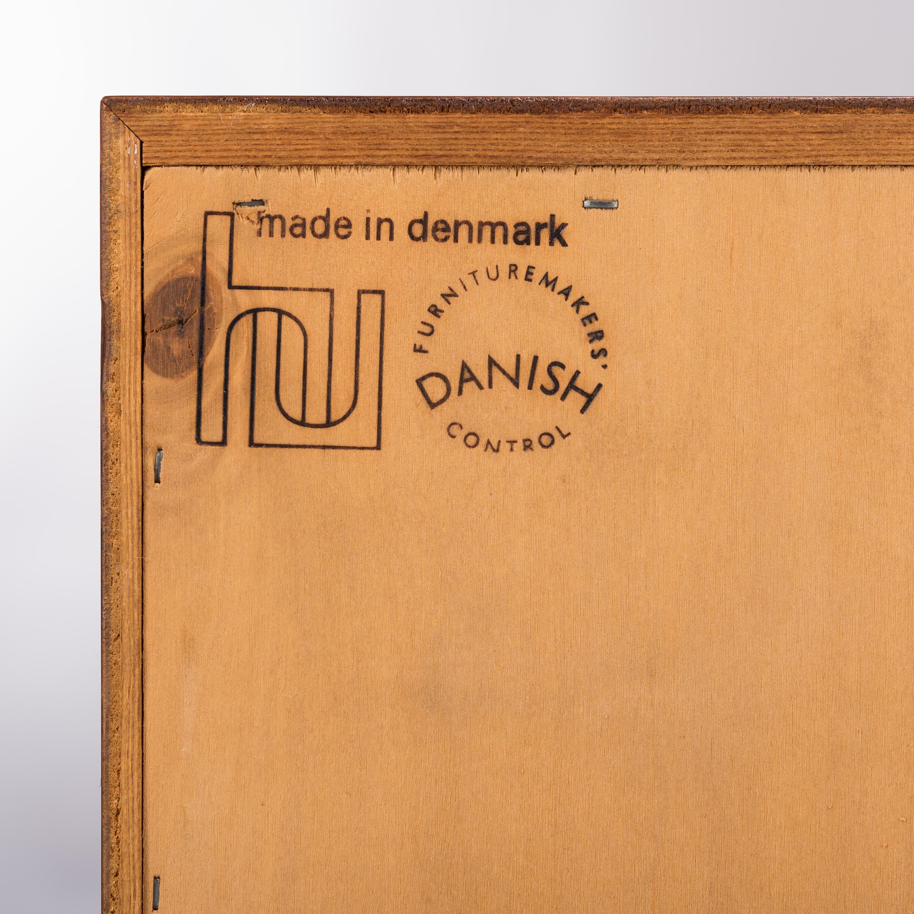 Danish Mahogany Sideboard by Carlo Jensen for Hundevad & Co., 1960s 2