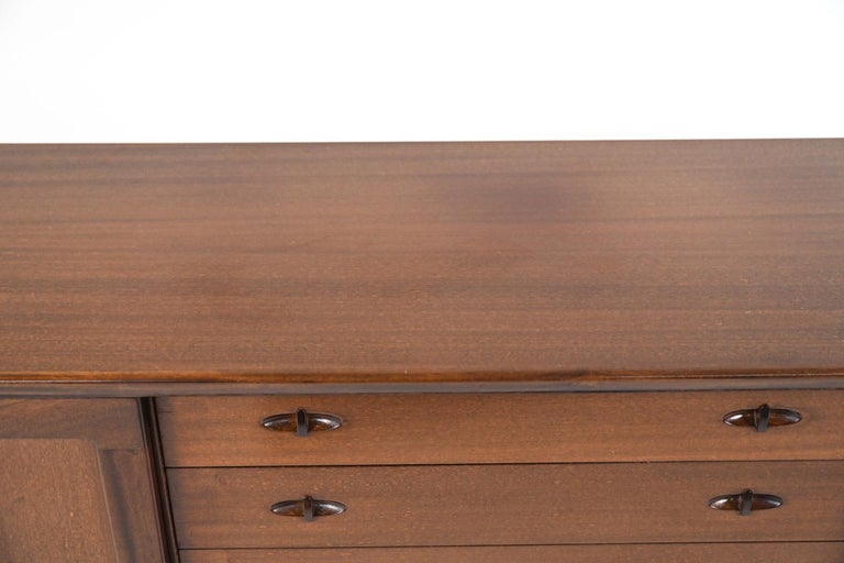 Danish Mahogany Sideboard by H.W. Klein for Bramin, 1950's In Good Condition In Norwalk, CT