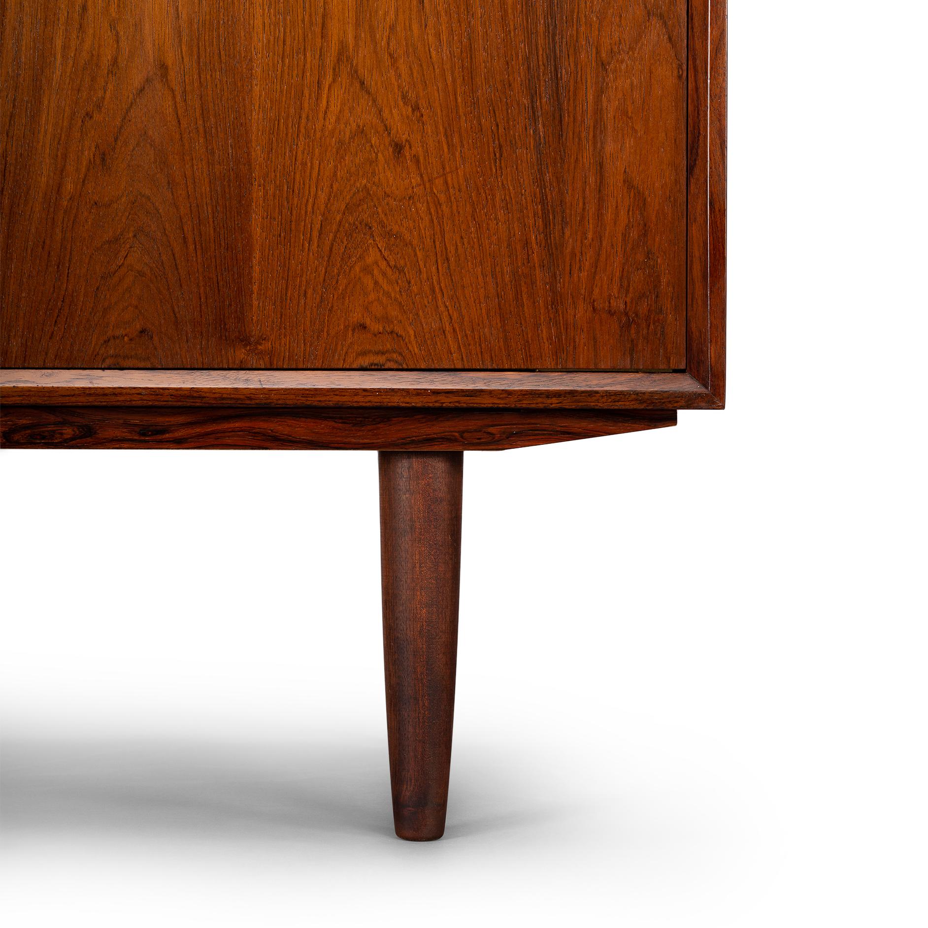 Danish Mahogany Sideboard by Johannes Sorth for Bornholm Møbelfabrik, 1960s In Good Condition In Elshout, NL