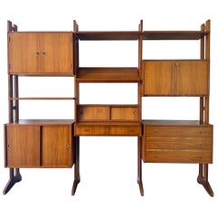 Danish MCM free standing wall unit