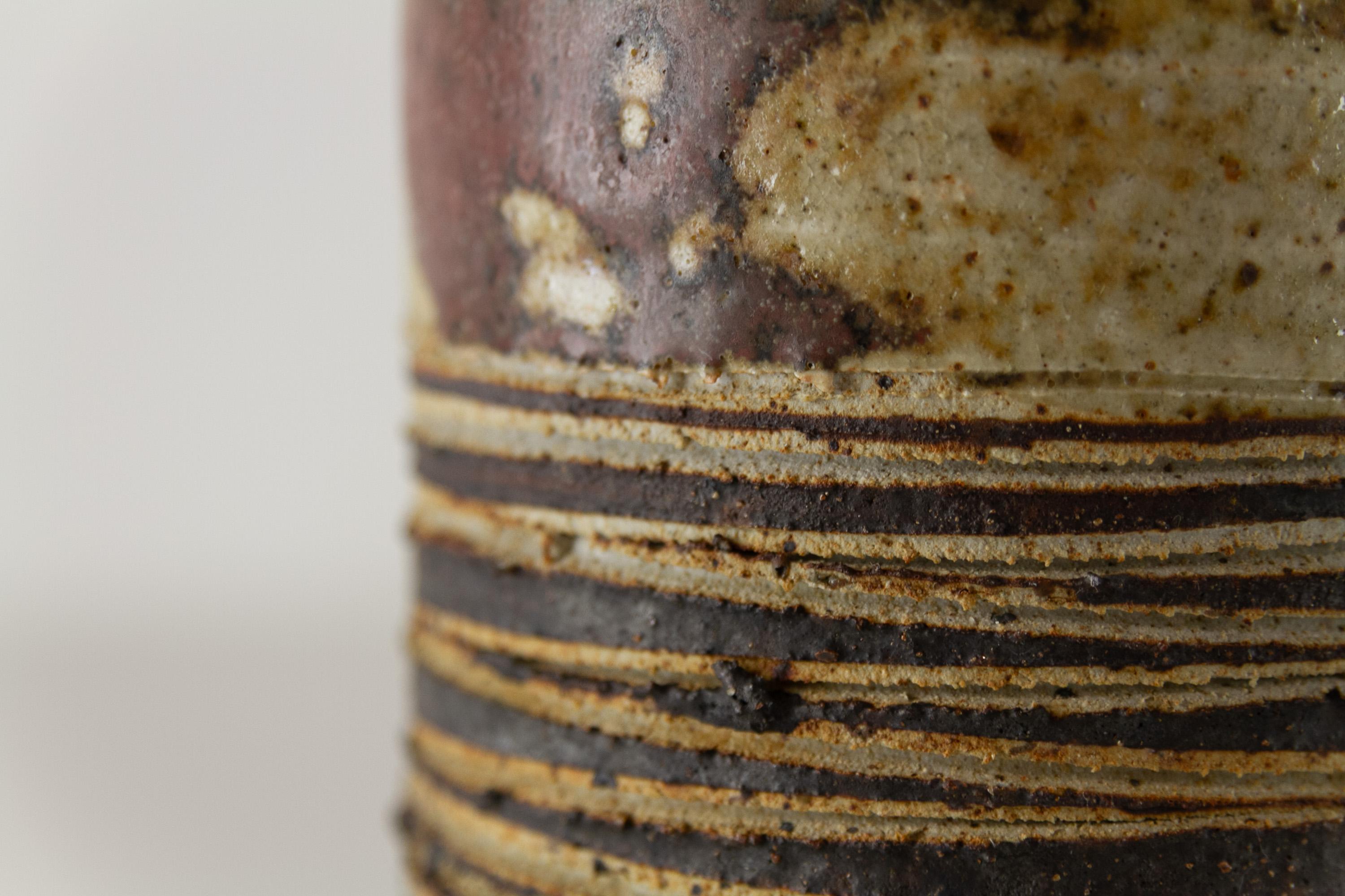 Vaso in gres danese MCM di Tue Poulsen, anni '60. in vendita 1