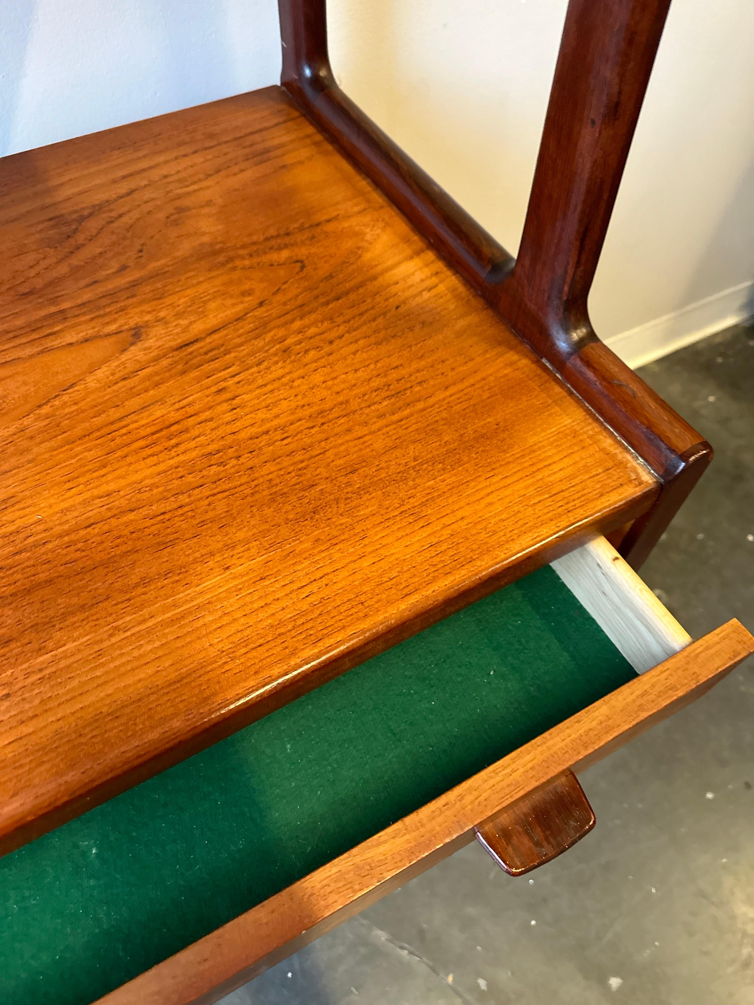 Danish MCM Teak Hans Wegner for Ry Mobler Floating Hutch 4