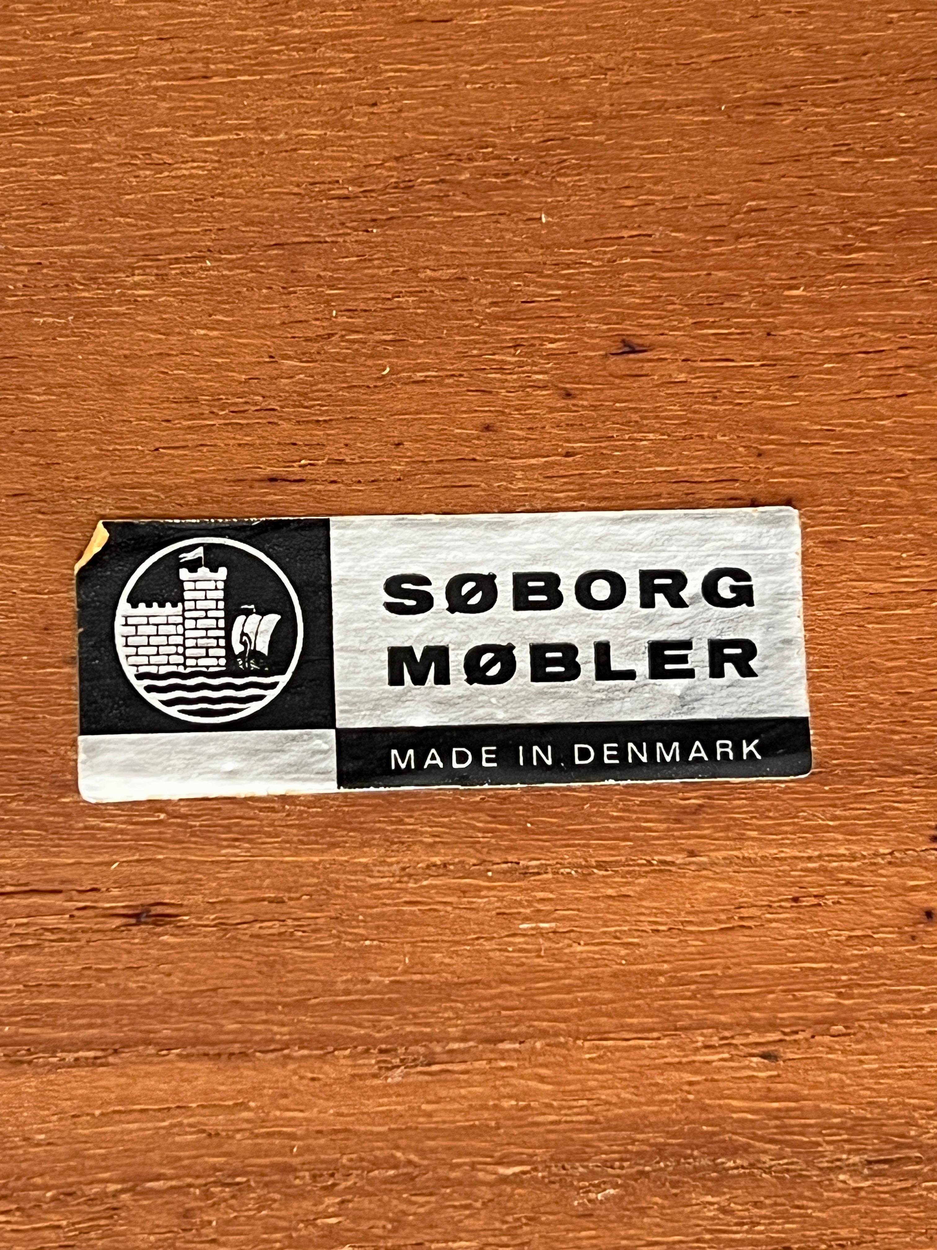 Danish MCM Tray Top Drinks Trolley By Edvard Kindt-Larsen For Soborg Mobler For Sale 4