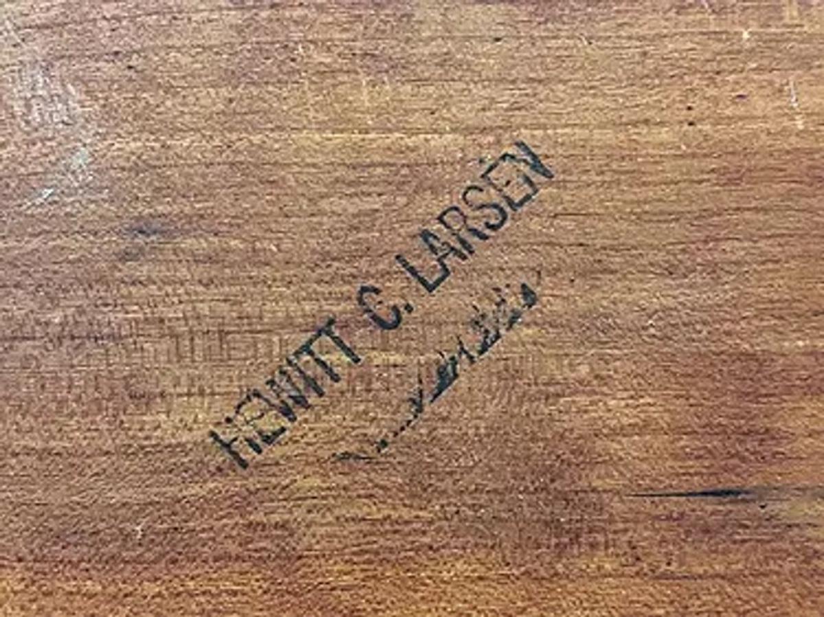 Danish MCM Walnut Library Table For Sale 3