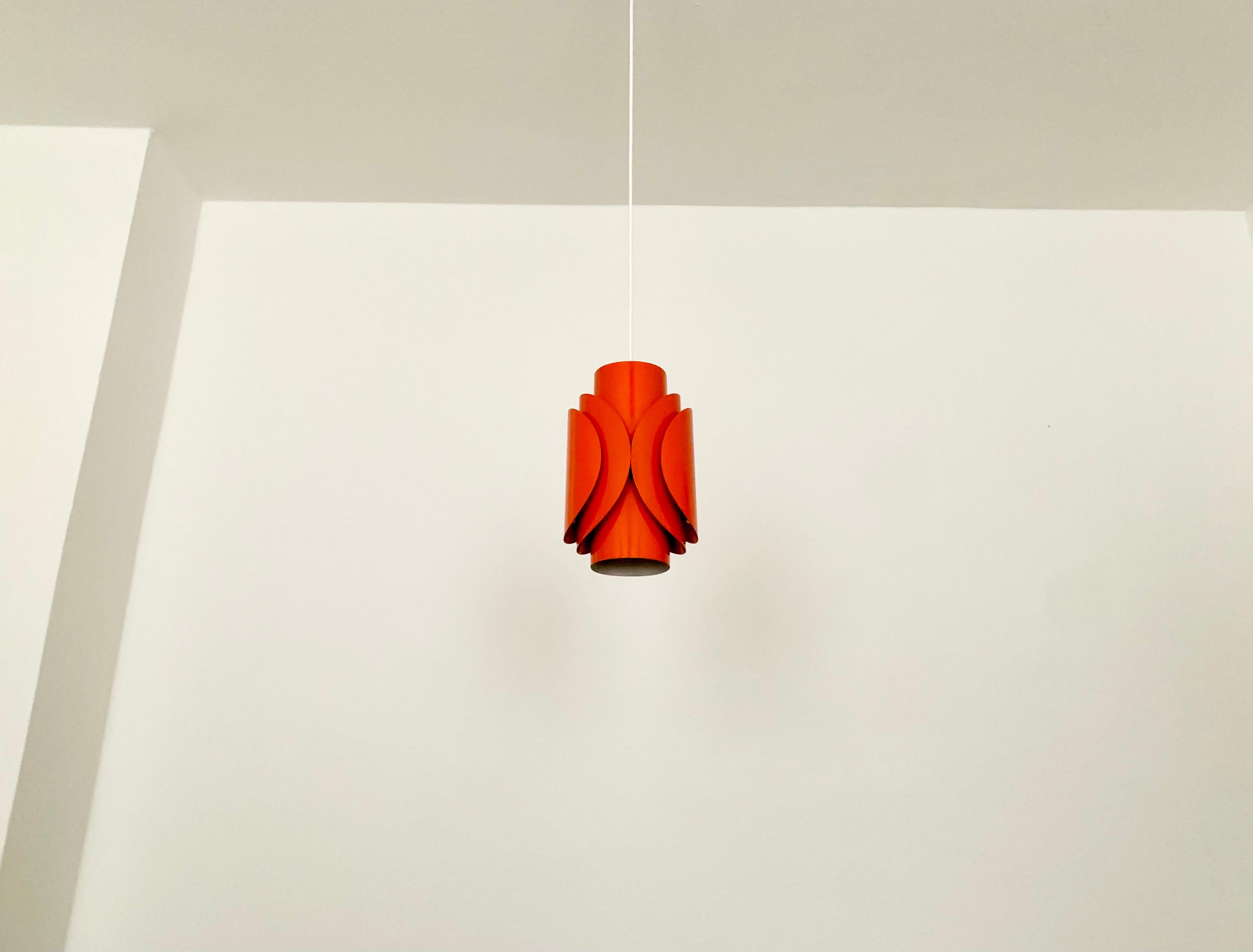 Mid-20th Century Danish Metal Pendant Lamp by Lyfa For Sale
