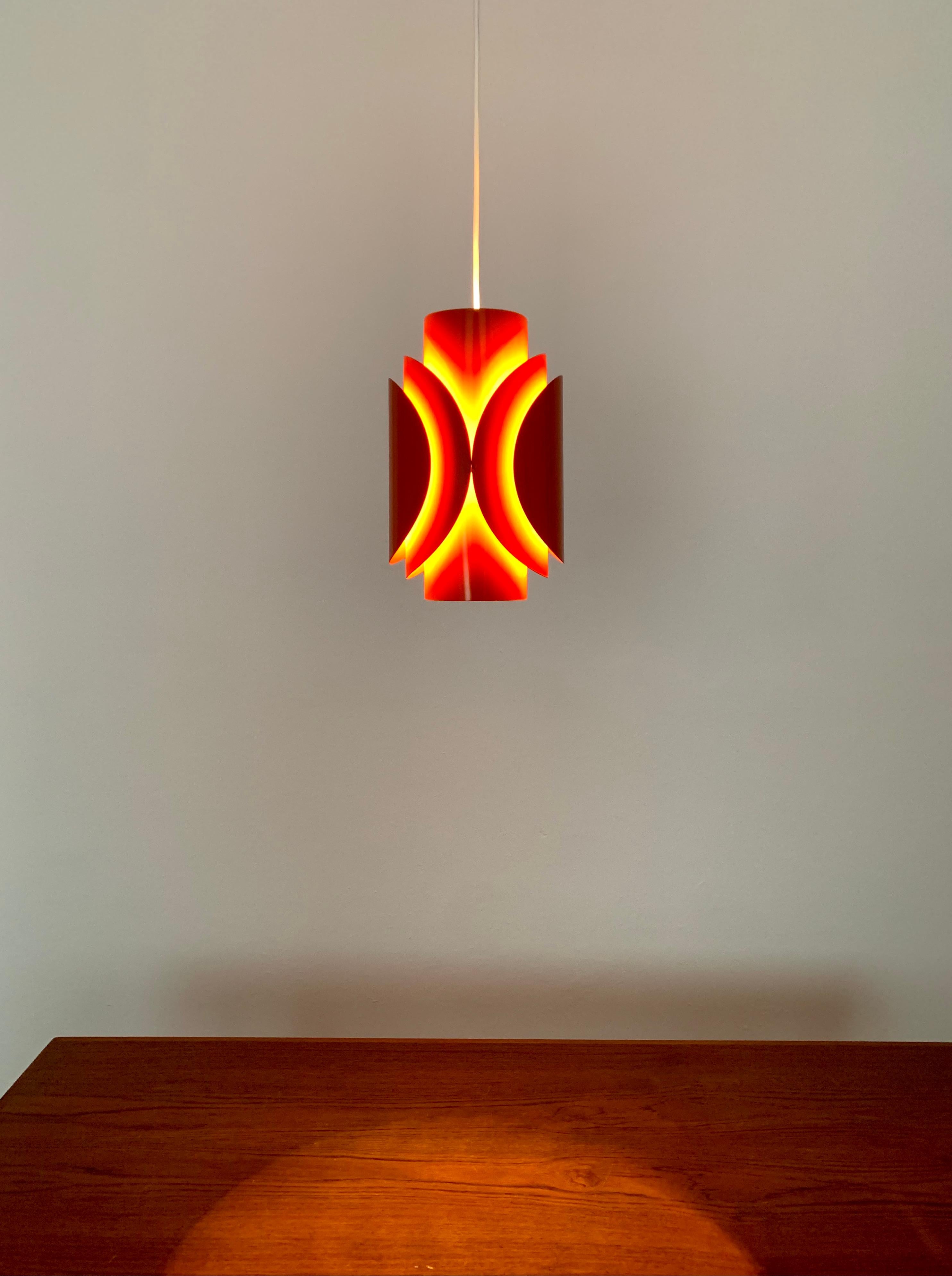 Danish Metal Pendant Lamp by Lyfa For Sale 3