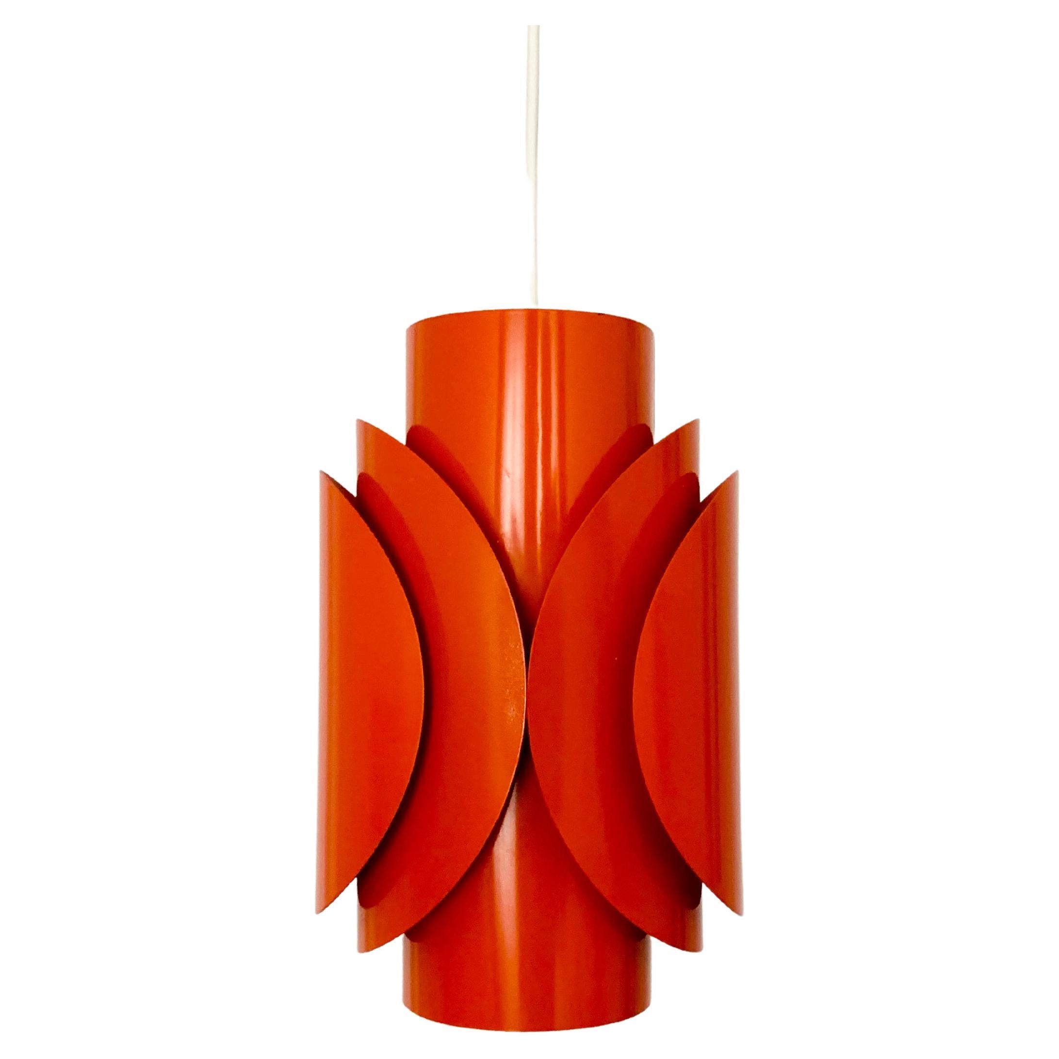 Danish Metal Pendant Lamp by Lyfa For Sale