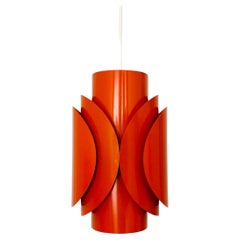 Danish Metal Pendant Lamp by Lyfa