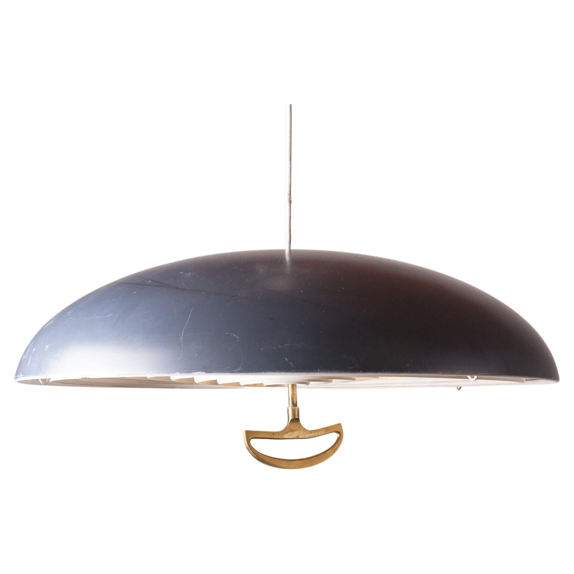 Danish Metal Pendant Lamp California model by Vilhem Wolhert & Jorgen Bo/Poulsen For Sale