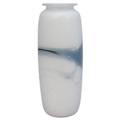Vintage Danish Michael Bang Holmegaard Glass Vase Denmark 1970