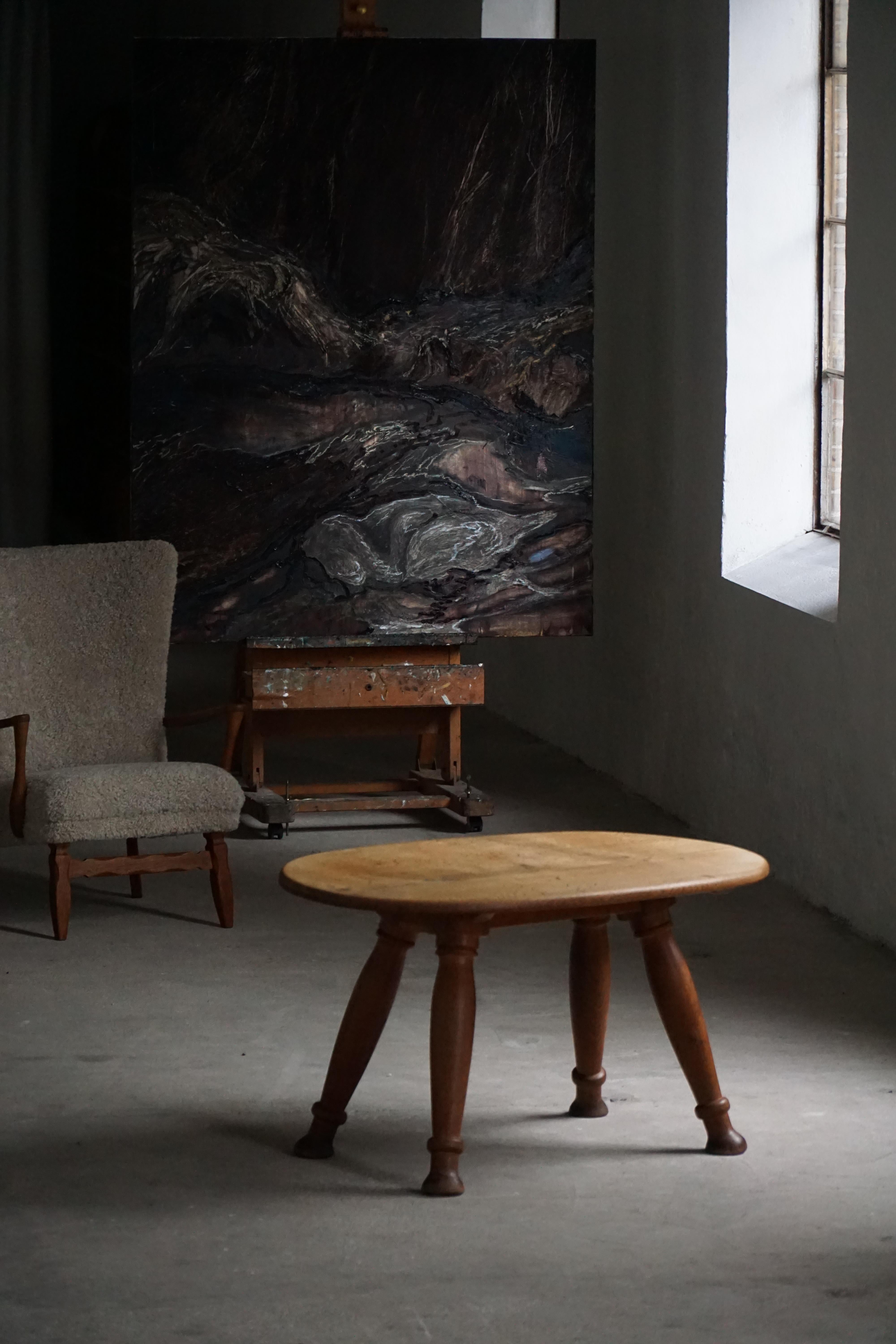 Danish Mid-20th Century, Coffee Table / Side Table in Oak, Otto Færge, 1940s en vente 10