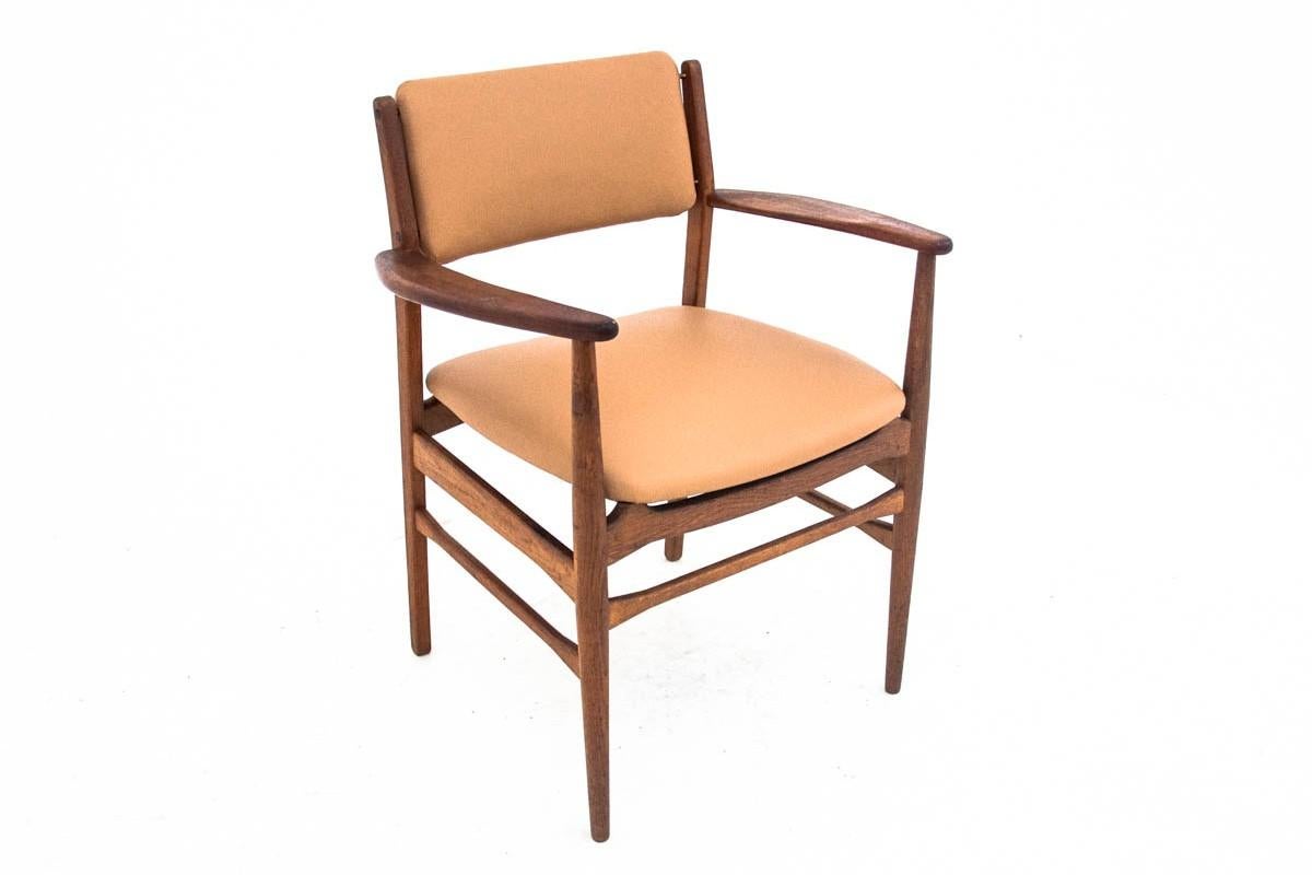 Dänischer Sessel aus der Mitte des Jahrhunderts, 1960er Jahre im Angebot 3
