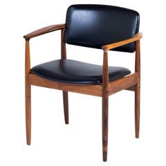 Dänischer Sessel aus der Mitte des Jahrhunderts in Rosenholz, 1960er Jahre