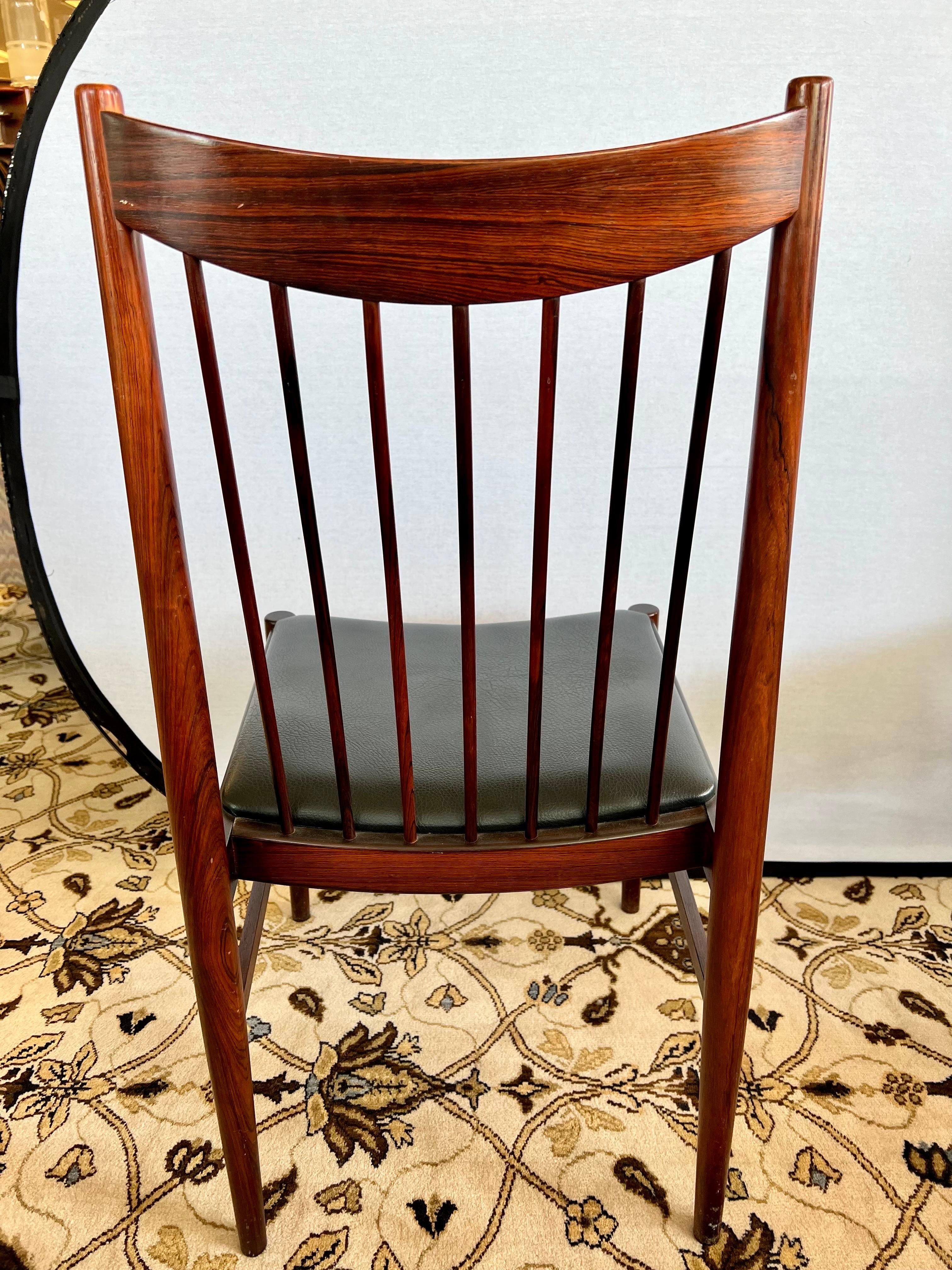 Danish Mid Century Arne Vodder for Sibast Dining Chairs, Set of 8 Model 422 2