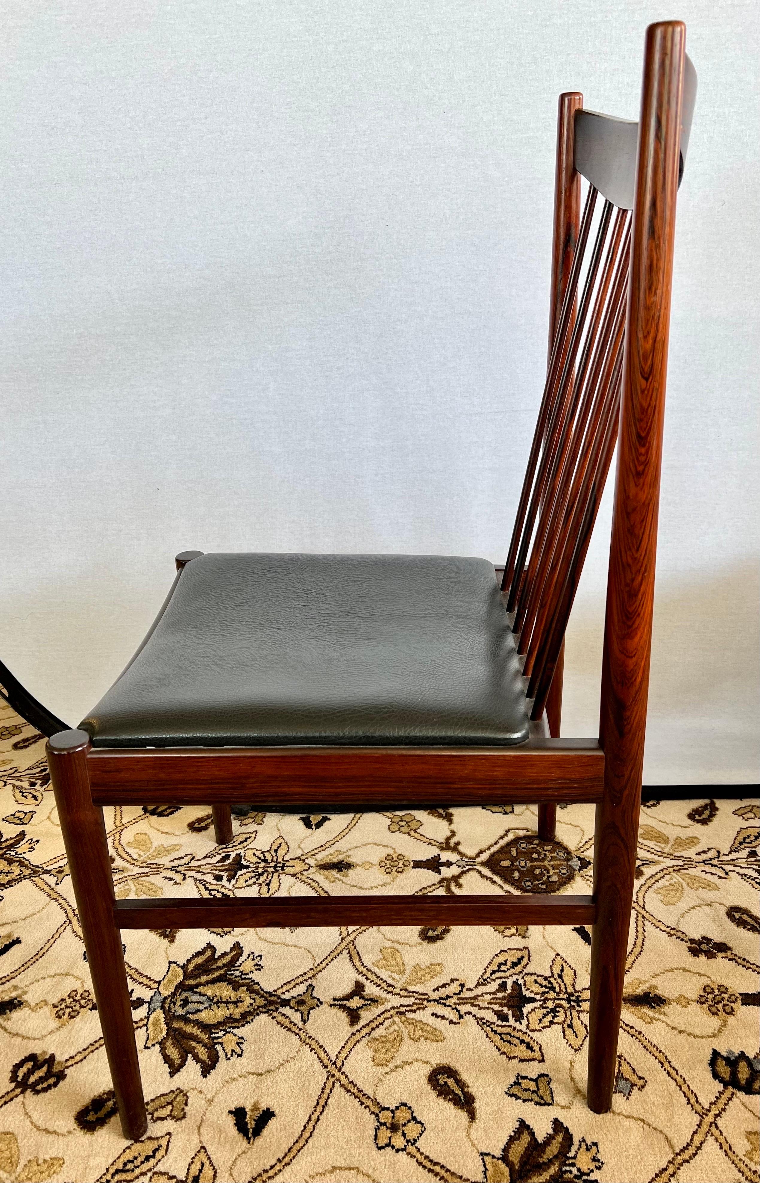 Danish Mid Century Arne Vodder for Sibast Dining Chairs, Set of 8 Model 422 3