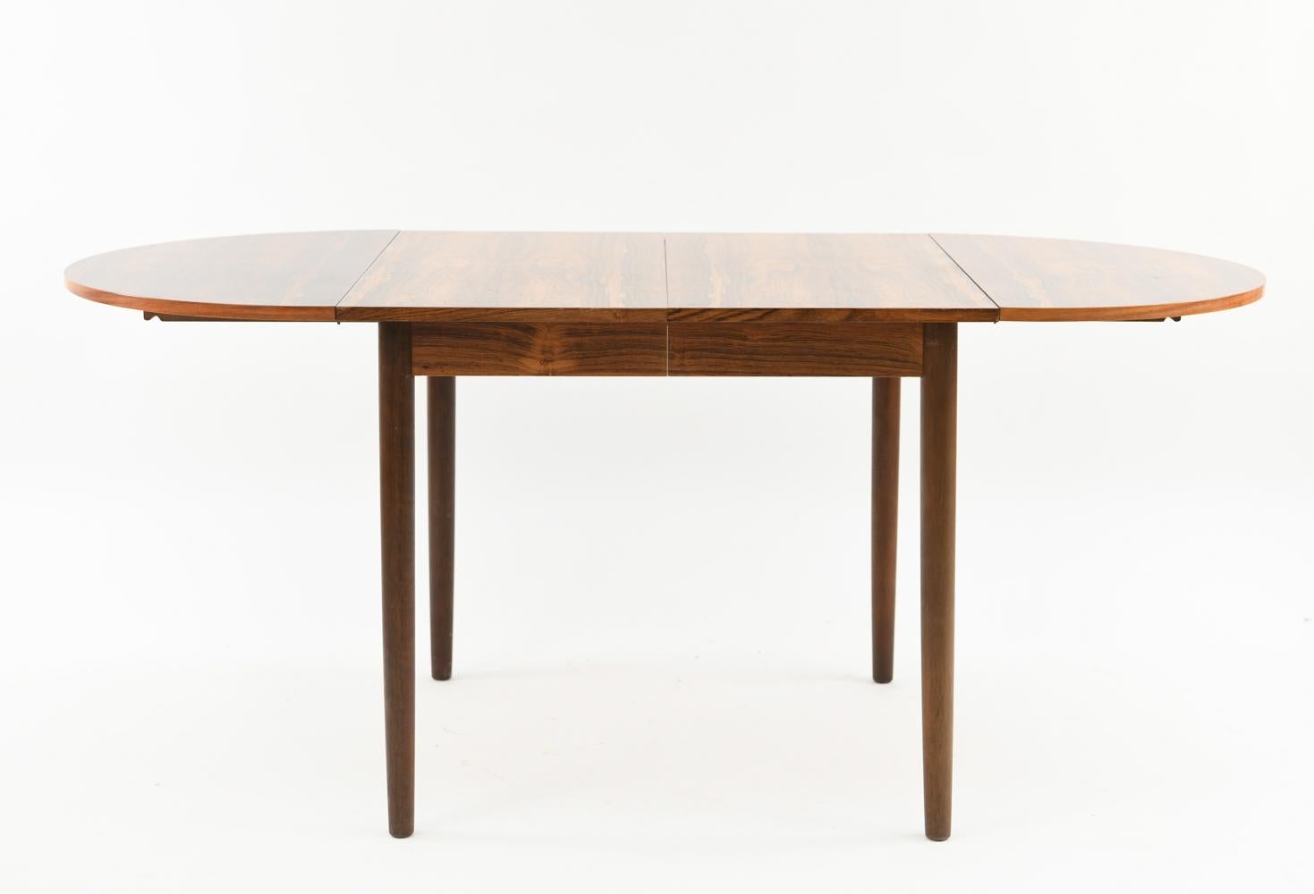 Danish Mid-Century Arne Vodder Style Rosewood Dining Table  1