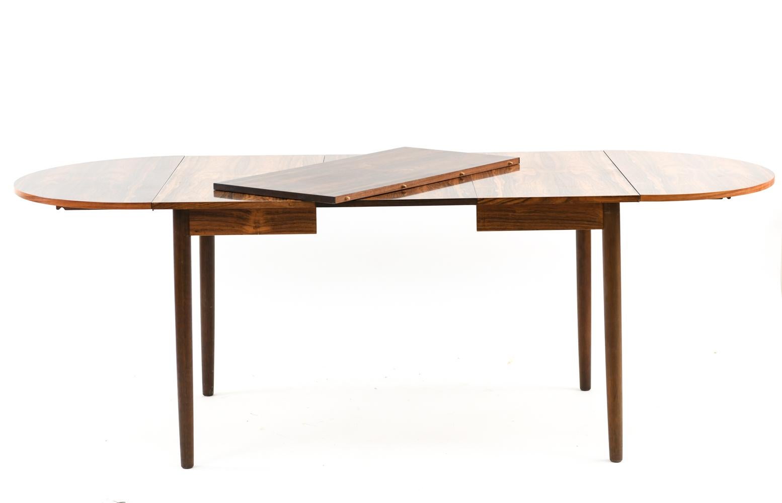 Danish Mid-Century Arne Vodder Style Rosewood Dining Table  3