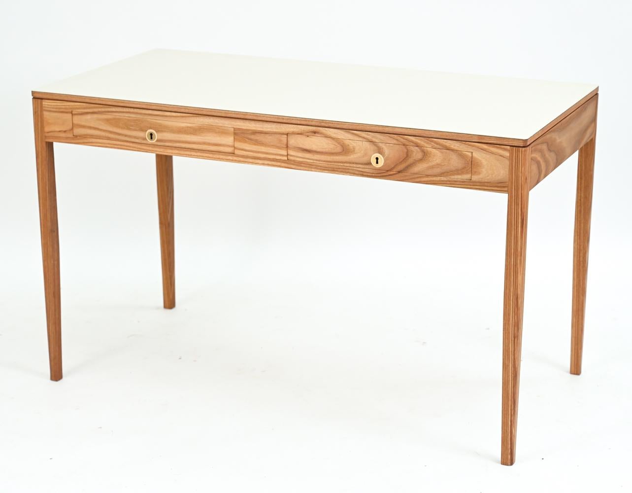 Mid-Century Modern Danish Mid-Century Ash Wood Desk