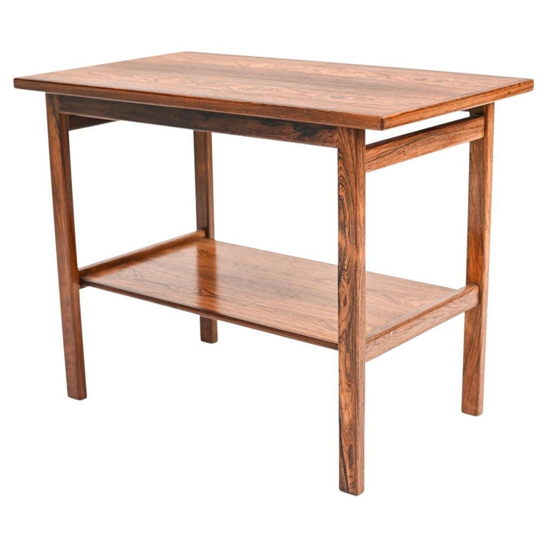 Danish MidCentury Attr. Kofod Larsen for G Plan Rosewood Side Table For Sale at 1stDibs