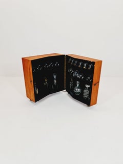 Danish mid century bar cart trolley By Jorgen Clausen for Brande in Teak , 1960s