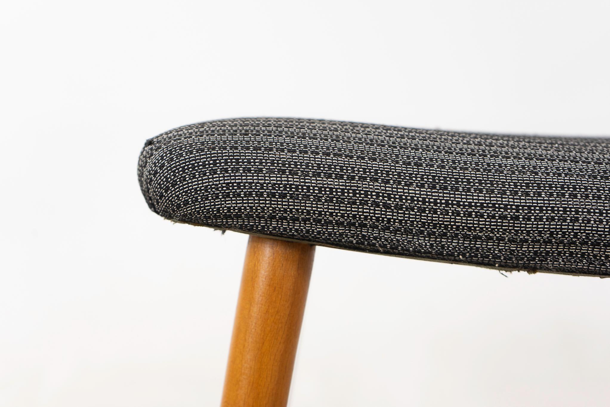 Mid-20th Century Danish Mid-Century Beech Footstool  For Sale