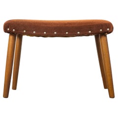 Danish Mid-Century Beech Footstool