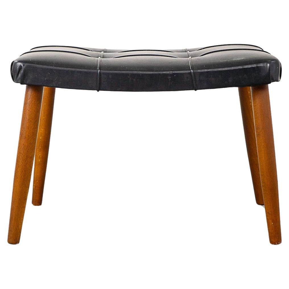 Danish Mid-Century Beech Footstool 