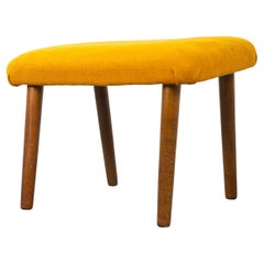 Danish Mid-Century Beech Footstool