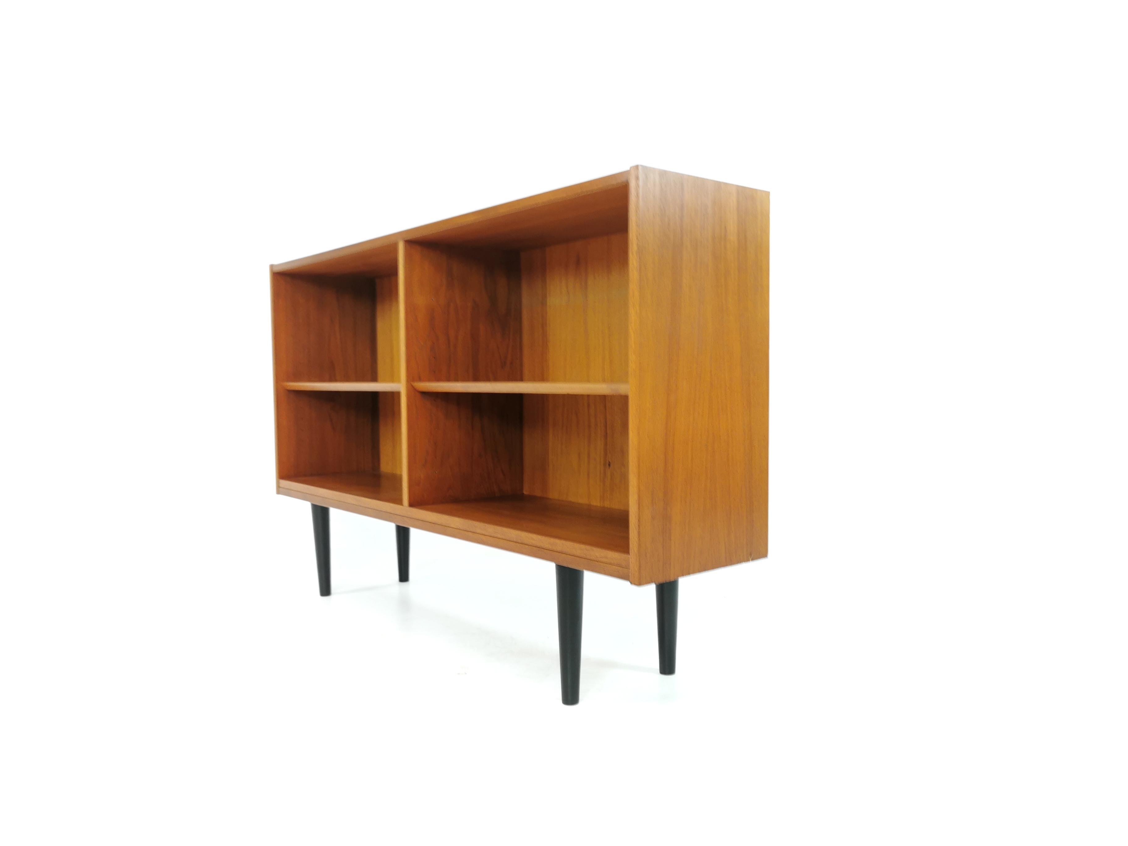 Danish Midcentury Bookcase Cabinet Vintage Unit, 1960s-1970s 1