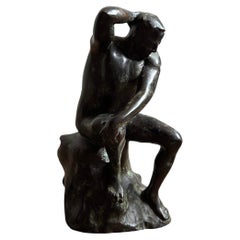 Escultura danesa de latón de mediados de siglo, Anónimo, c. 1950