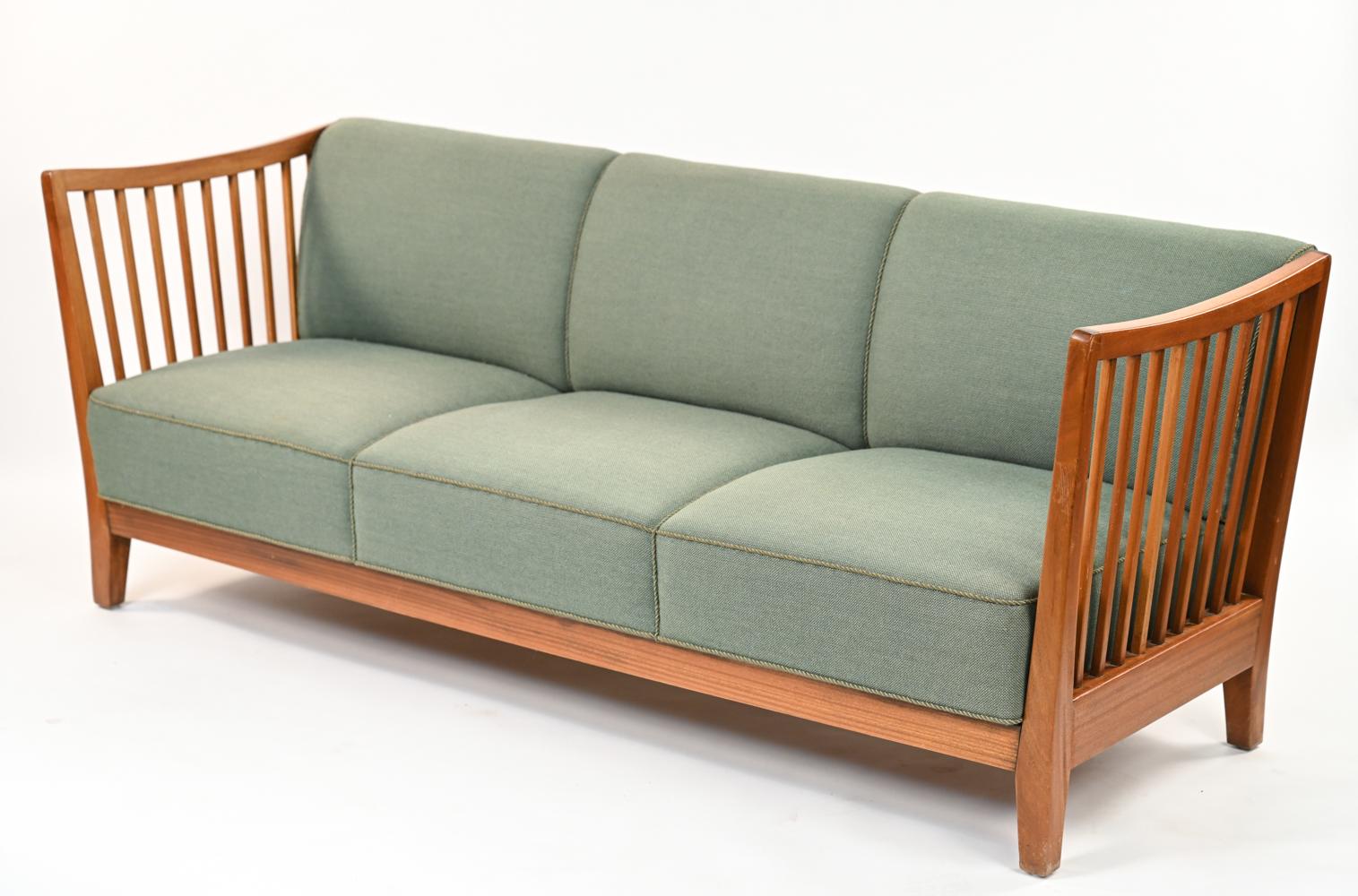 Danish Mid-Century Carl Malmsten-Style Sofa 4