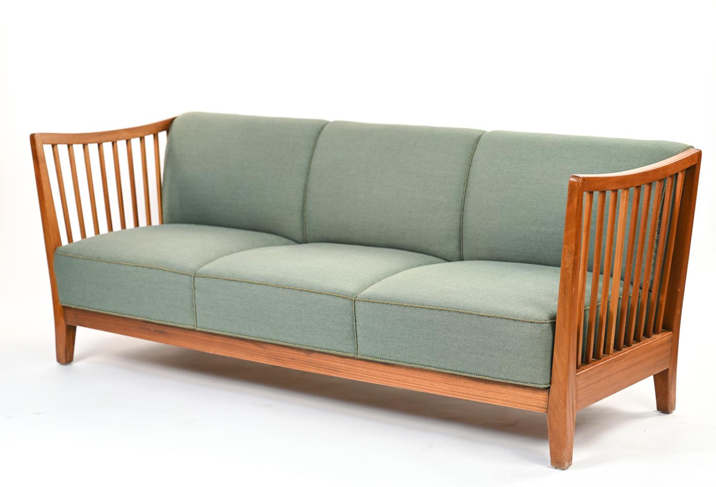 Danish Mid-Century Carl Malmsten-Style Sofa 3