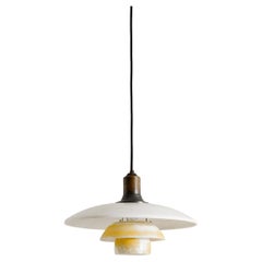 Plafonnier danois ancien PH-3 / D.R.P. par Poul Henningsen, années 1930