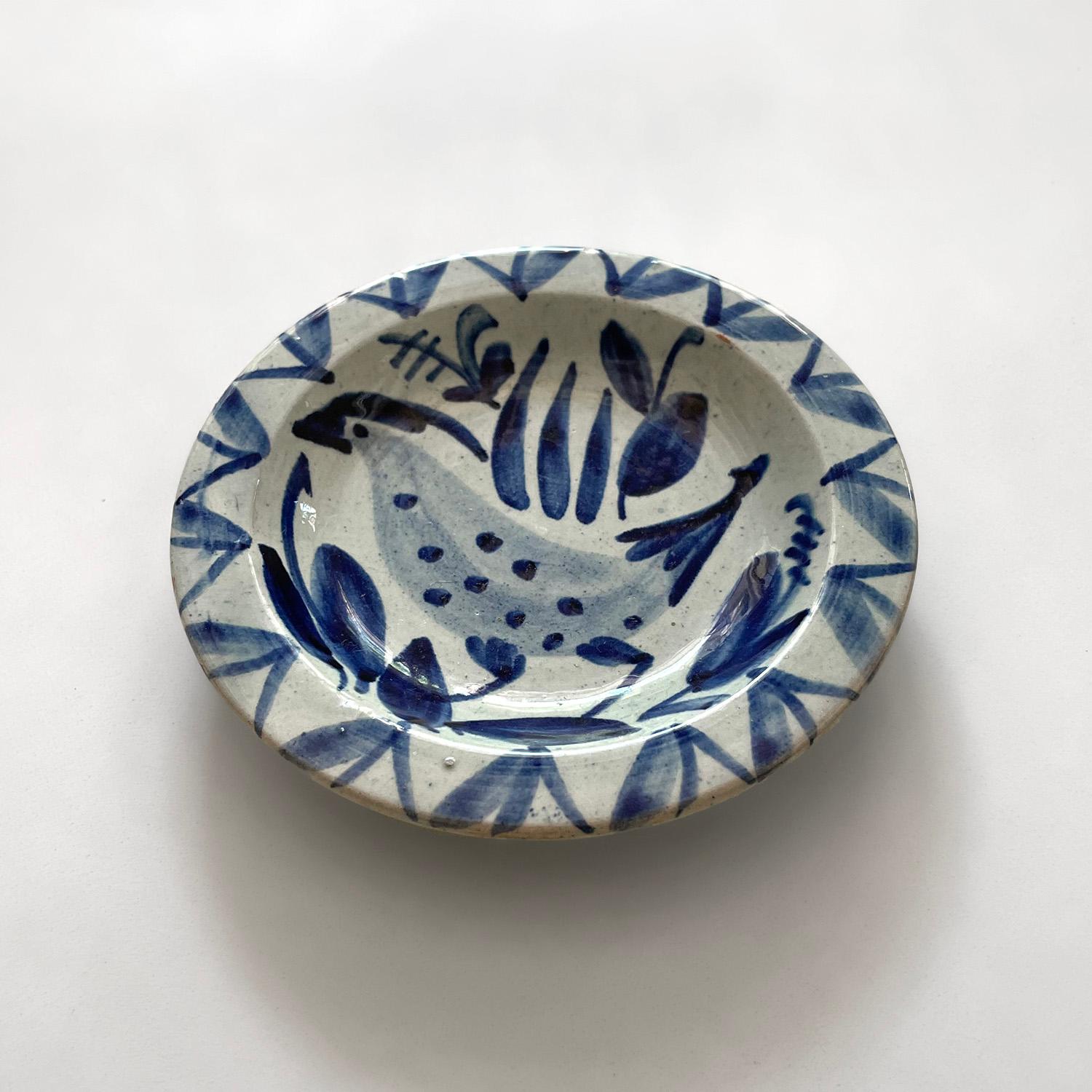 Danish Mid Century Ceramic Catch All Ring Dish   In Good Condition In Los Angeles, CA