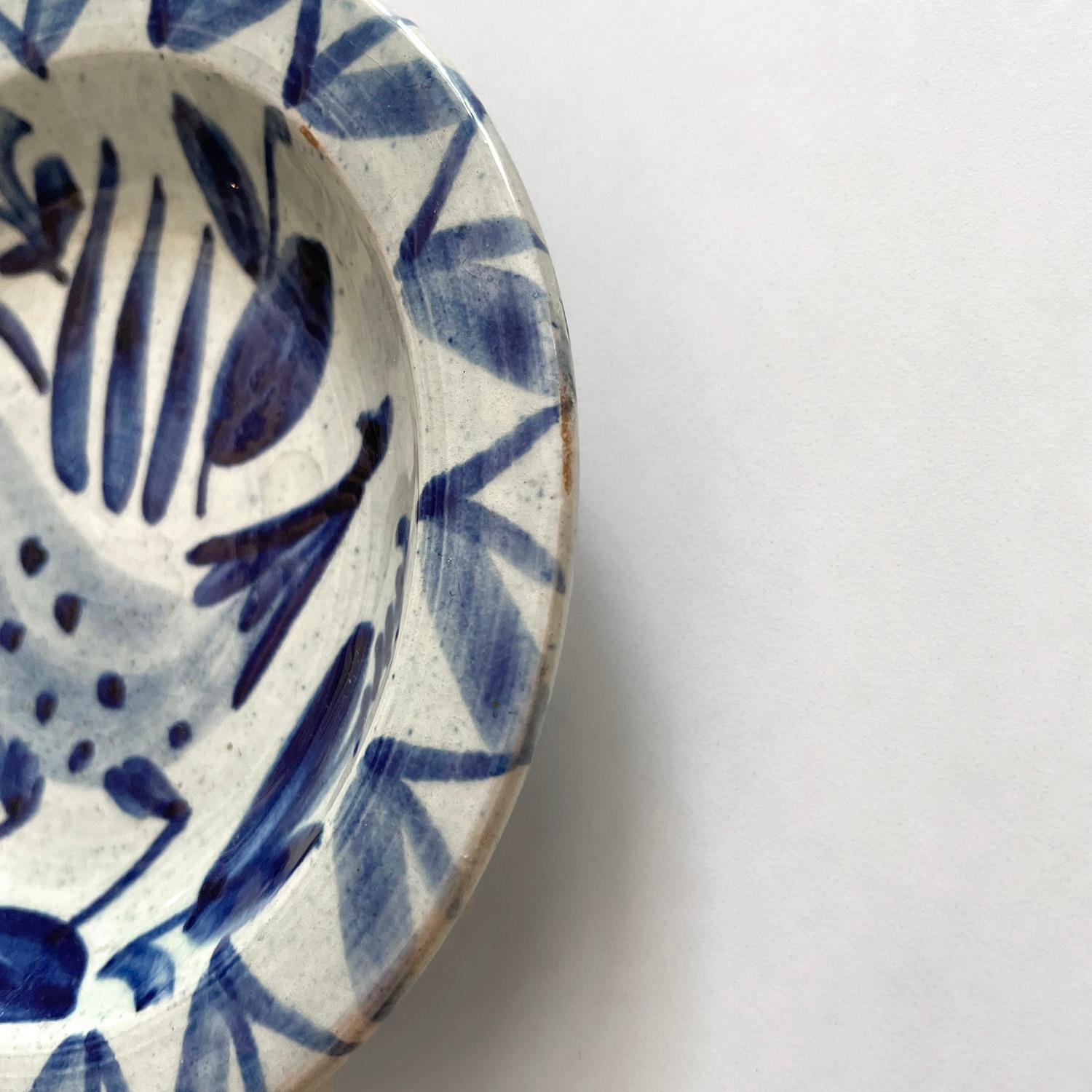Danish Mid Century Ceramic Catch All Ring Dish   3